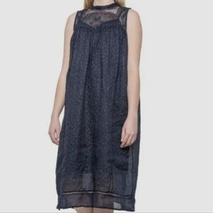 Frye Anthropologie unique and rare Yoke dress Size S